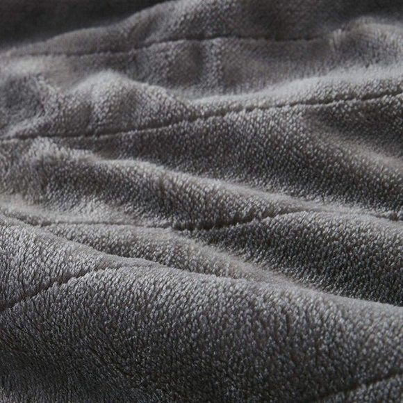 Beautyrest Ultra Soft Sherpa Fleece Electric Heated Poncho Wrap Blanket Throw - Picture 6 of 8